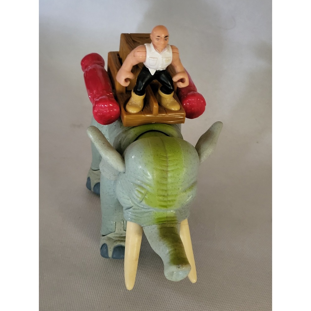 Fisher-Price Imaginext Wild Adventure Elephant and Figure Set Kids One Size